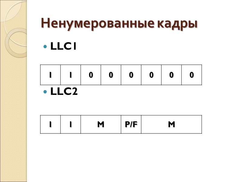 Ненумерованные кадры LLC1   LLC2